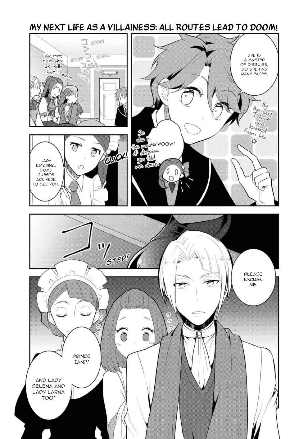 Otome Game No Hametsu Flag Shika Nai Akuyaku Reijou Ni Tensei Shite Shimatta... Chapter 34 3